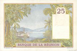 25 Francs REUNION ISLAND  1944 P.23 XF-