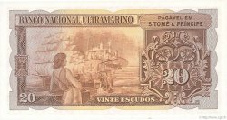 20 Escudos SAO TOME AND PRINCIPE  1958 P.036a UNC