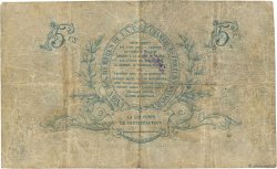 5 Francs Annulé FRANCE regionalismo e varie Annonay 1872 JER.07.01a MB