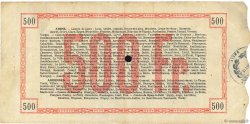 500 Francs FRANCE regionalism and miscellaneous  1915 JPNEC.02.1306 VF