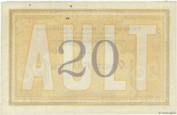 20 Francs Non émis FRANCE regionalism and miscellaneous  1914 JPNEC.80.09 XF