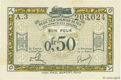 50 Centimes FRANCE regionalismo y varios  1923 JP.135.04 FDC