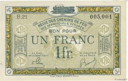 1 Franc FRANCE Regionalismus und verschiedenen  1923 JP.135.05 VZ+
