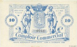 10 Francs FRANCE Regionalismus und verschiedenen Fontvieille 1914  fST
