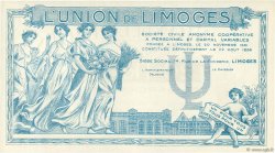 20 Francs FRANCE Regionalismus und verschiedenen Limoges 1920  fST+
