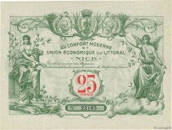 25 Francs FRANCE regionalism and miscellaneous Nice 1930  UNC-