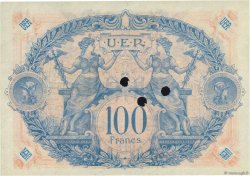 100 Francs Annulé FRANCE Regionalismus und verschiedenen Roanne 1925  fST