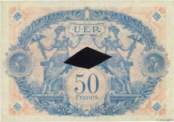 50 Francs Annulé FRANCE regionalism and miscellaneous Roanne 1929  VF