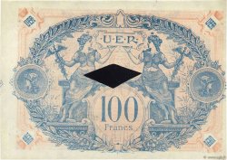 100 Francs Annulé FRANCE regionalism and miscellaneous Roanne 1929  XF