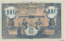 100 Francs FRANCE regionalismo y varios Roanne 1945 JP.- EBC