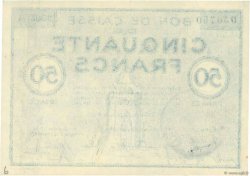50 Francs FRANCE regionalismo e varie Colmar 1940 K.016 q.FDC