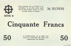 50 Francs FRANCE Regionalismus und verschiedenen Mulhouse 1940 K.072 fST+