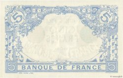5 Francs BLEU FRANKREICH  1912 F.02.07 ST