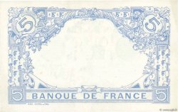 5 Francs BLEU FRANKREICH  1916 F.02.37 VZ to fST