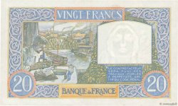 20 Francs TRAVAIL ET SCIENCE Spécimen FRANKREICH  1939 F.12.01Ss fST