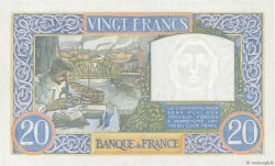 20 Francs TRAVAIL ET SCIENCE FRANCIA  1941 F.12.12 AU