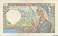 50 Francs JACQUES CŒUR FRANKREICH  1941 F.19.14 fST+