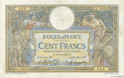 100 Francs LUC OLIVIER MERSON grands cartouches  FRANCE  1923 F.24.01