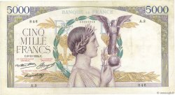 5000 Francs VICTOIRE FRANKREICH  1934 F.44.01 S