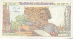 10000 Francs GÉNIE FRANÇAIS FRANCIA  1950 F.50.25 MBC