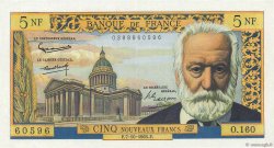 5 Nouveaux Francs VICTOR HUGO FRANCIA  1965 F.56.20 EBC+