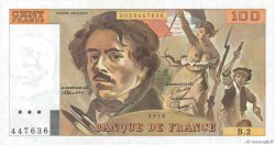 100 Francs DELACROIX FRANCIA  1978 F.68.02 SC