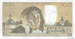 500 Francs PASCAL Petit numéro FRANCE  1988 F.71.38 NEUF