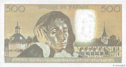 500 Francs PASCAL Petit numéro FRANCIA  1991 F.71.48 q.FDC