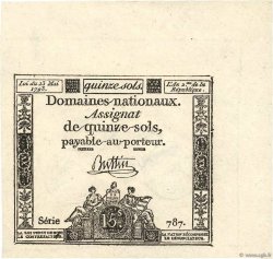 15 Sols FRANCE  1793 Ass.41b