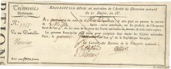1000 Francs FRANKREICH  1796 Ass.58a VZ