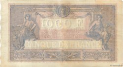 1000 Francs BLEU ET ROSE FRANCIA  1891 F.36.03 BC+