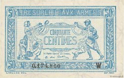 50 Centimes TRÉSORERIE AUX ARMÉES 1919 FRANCIA  1919 VF.02.06 SC+