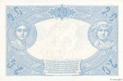 20 Francs BLEU FRANKREICH  1912 F.10.02 fST+