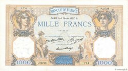 1000 Francs CÉRÈS ET MERCURE FRANCE  1937 F.37.10 VF+