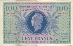 100 Francs MARIANNE FRANCE  1943 VF.06.01d VF