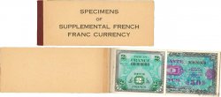 2 à 5000 Francs DRAPEAU Spécimen FRANCIA  1944 VF.16 à 23 AU