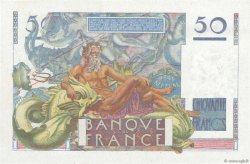 50 Francs LE VERRIER FRANCIA  1949 F.20.12 FDC