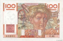 100 Francs JEUNE PAYSAN FRANCIA  1946 F.28.05 SC+