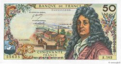 50 Francs RACINE FRANCIA  1970 F.64.16 FDC