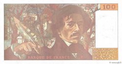 100 Francs DELACROIX imprimé en continu FRANKREICH  1990 F.69bis.01bB fST+