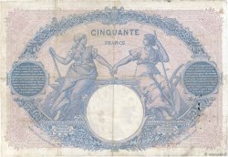 50 Francs BLEU ET ROSE FRANKREICH  1902 F.14.14 fS
