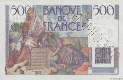500 Francs CHATEAUBRIAND Spécimen FRANCIA  1945 F.34.01Sp SPL+