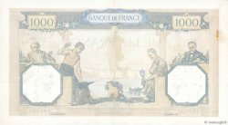 1000 Francs CÉRÈS ET MERCURE type modifié FRANCIA  1937 F.38.06 SPL+