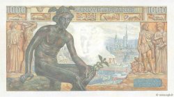 1000 Francs DÉESSE DÉMÉTER FRANCE  1942 F.40.04 UNC