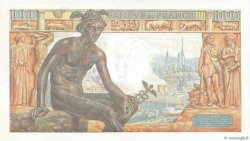 1000 Francs DÉESSE DÉMÉTER FRANCE  1942 F.40.10 AU+