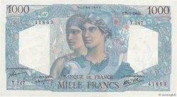 1000 Francs MINERVE ET HERCULE FRANCIA  1946 F.41.13 SC+
