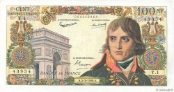 100 Nouveaux Francs BONAPARTE FRANCE  1959 F.59.01 VF+
