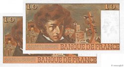 10 Francs BERLIOZ Consécutifs FRANCIA  1978 F.63.25W306 EBC