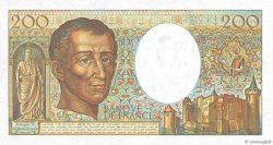 200 Francs MONTESQUIEU Fauté FRANCE  1981 F.70.01 pr.NEUF