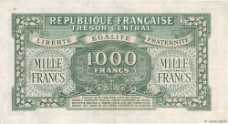 1000 Francs MARIANNE THOMAS DE LA RUE FRANKREICH  1945 VF.13.01 VZ